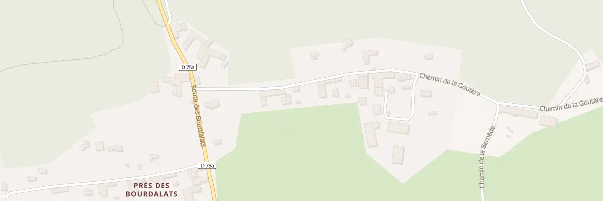 Plan du 34 Les Champs de Bourdalats à Bordes-de-Rivière