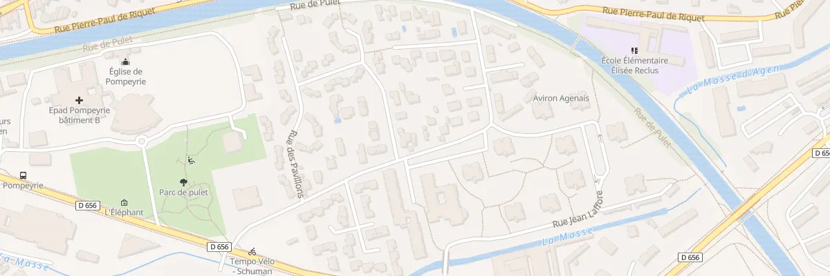 Plan du 267 Rue Corps Franc Pommies à Agen
