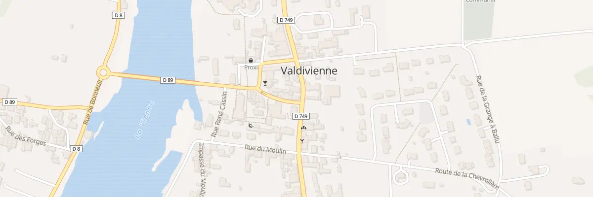 Plan du 2 Rue de l’Abbé Arnault à Valdivienne