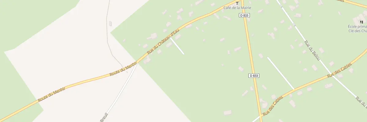 Plan du 210 Rue Chateau d’Eau - Landepereu à Mesnil-en-Ouche