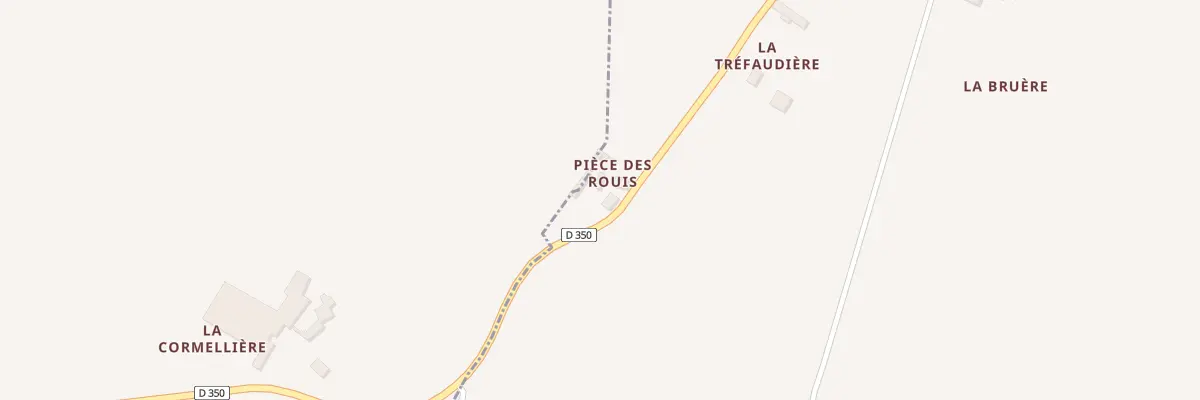 Plan du 67 Piece des Rouis à Marcé-sur-Esves