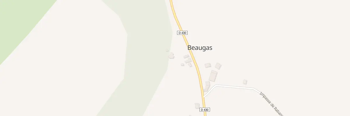 Plan du 650 Rte de Soulodres à Beaugas