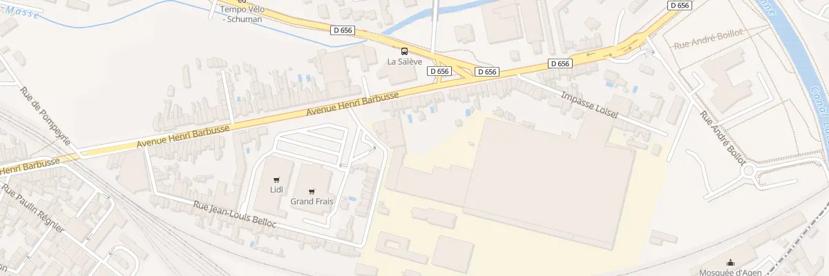 Plan du 126 Av Henri-barbusse à Agen