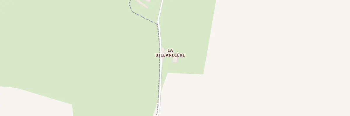 Plan du 275 La Billardiere à La Chapelle-Montligeon