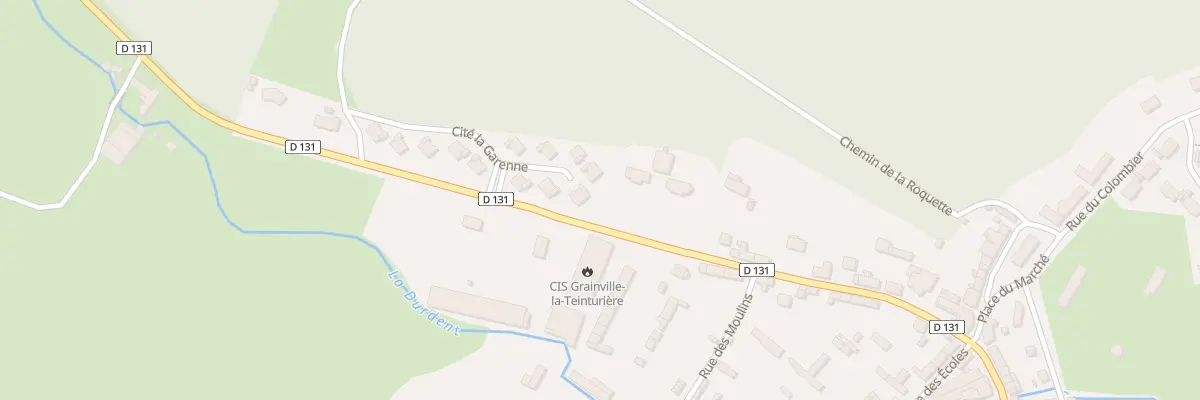 Plan du 5 Res la Garenne à Grainville-la-Teinturière