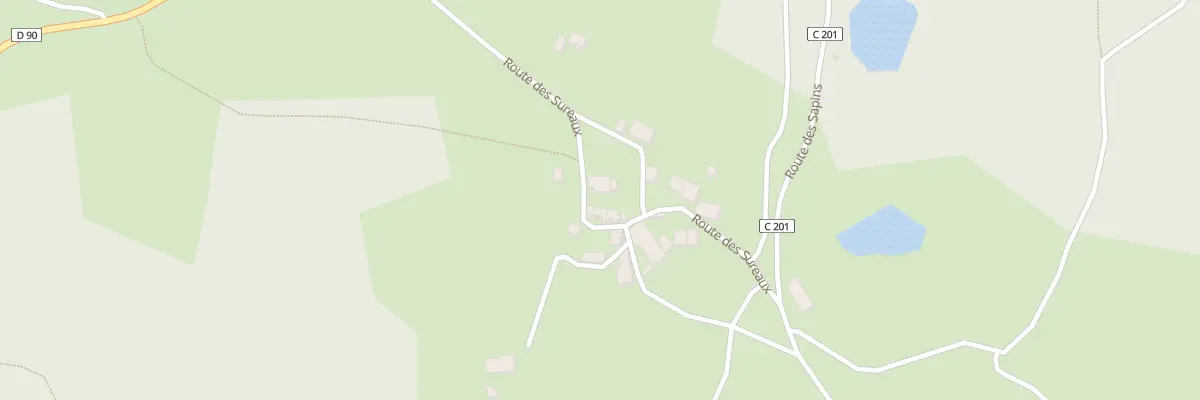 Plan du 220 Rte des Sureaux à Busserolles