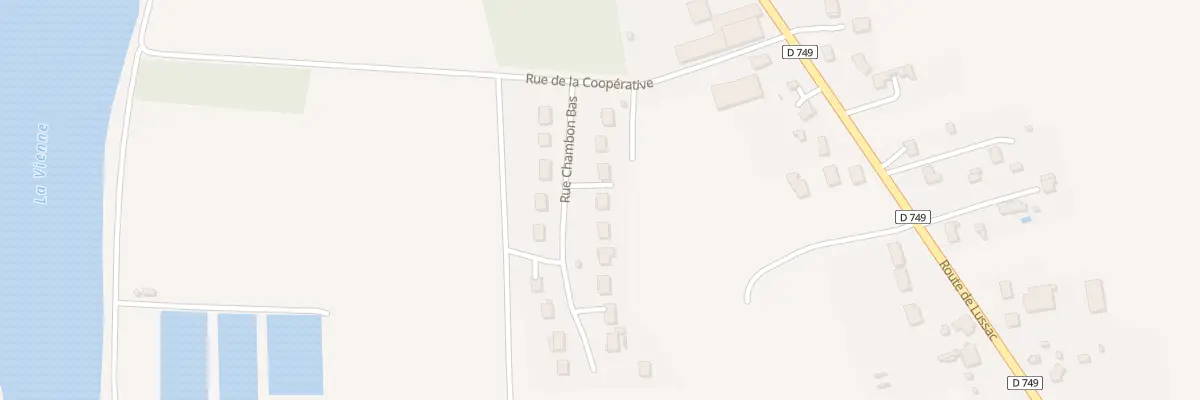 Plan du 4 Rue Chambon Bas à Valdivienne