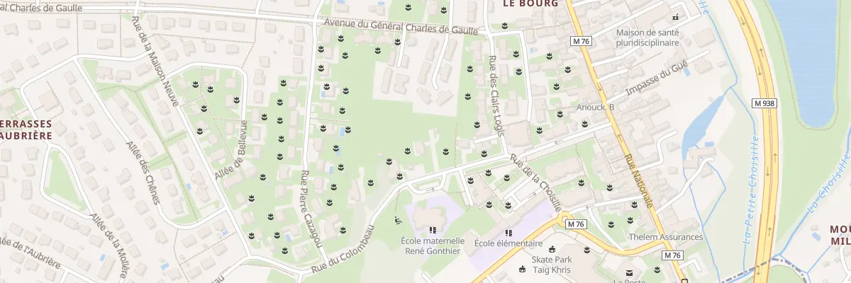 Plan du 23 Rue du Colombeau à La Membrolle-sur-Choisille