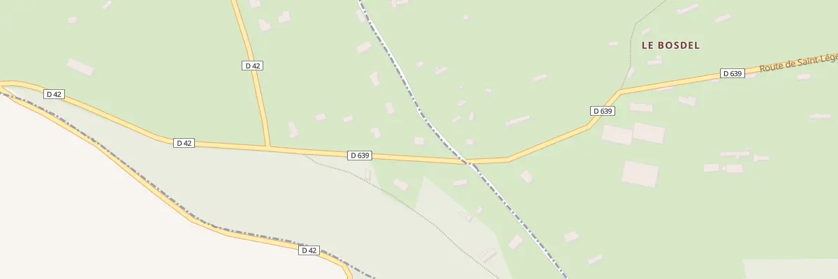 Plan du 11 Rte de la Forêt à Valailles