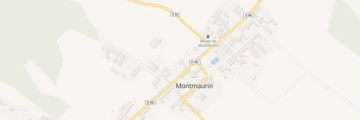 Plan du 59 Le Village à Montmaurin