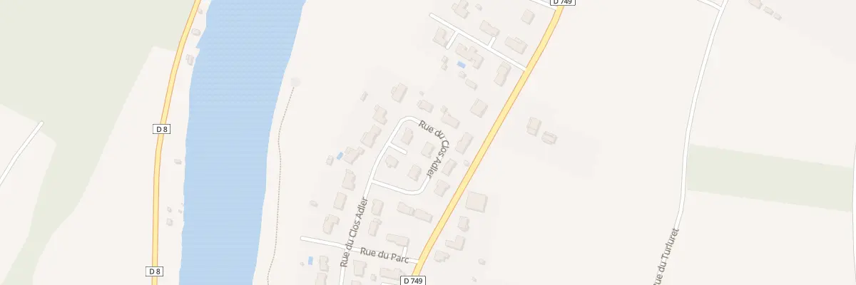 Plan du 20 Rue du Clos Adler à Valdivienne