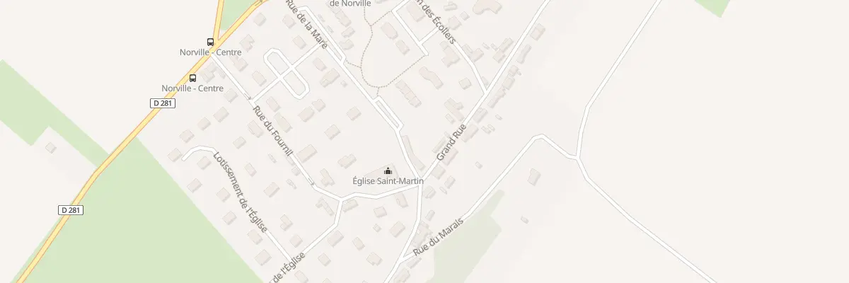 Plan du 1 Gr Grand Rue à Norville