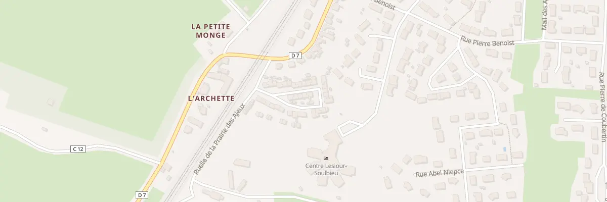 Plan du 6 Cité La Fontaine à La Ferté-Bernard
