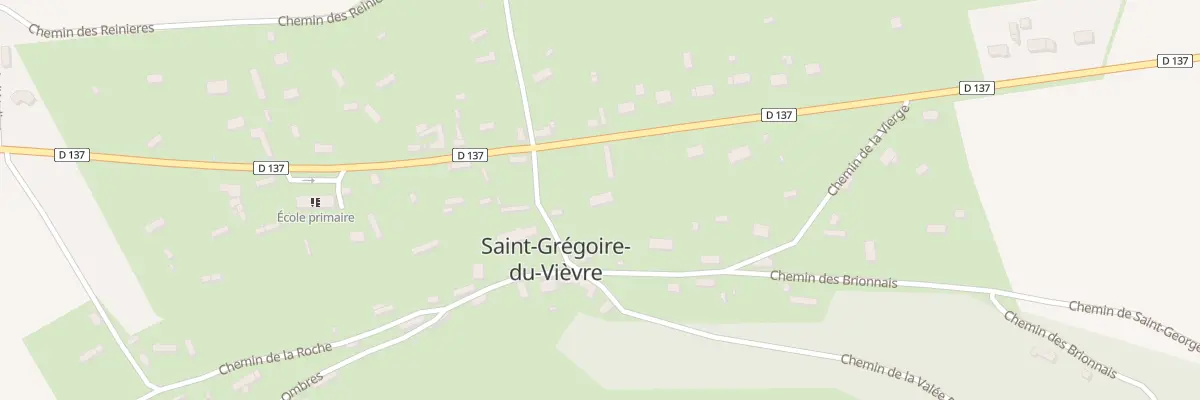 Plan du 1463 Rte du Vievre à Saint-Grégoire-du-Vièvre