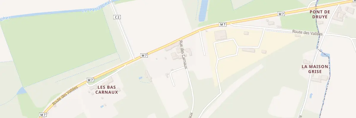 Plan du 76 Rue des Carnaux à Ballan-Miré