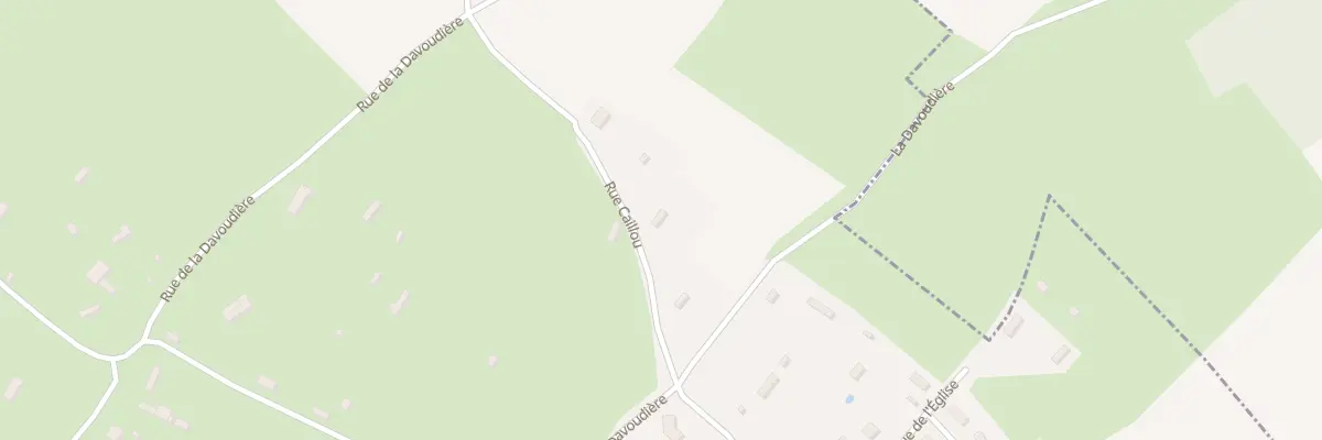 Plan de la Rue Caillou à Neuville-sur-Authou