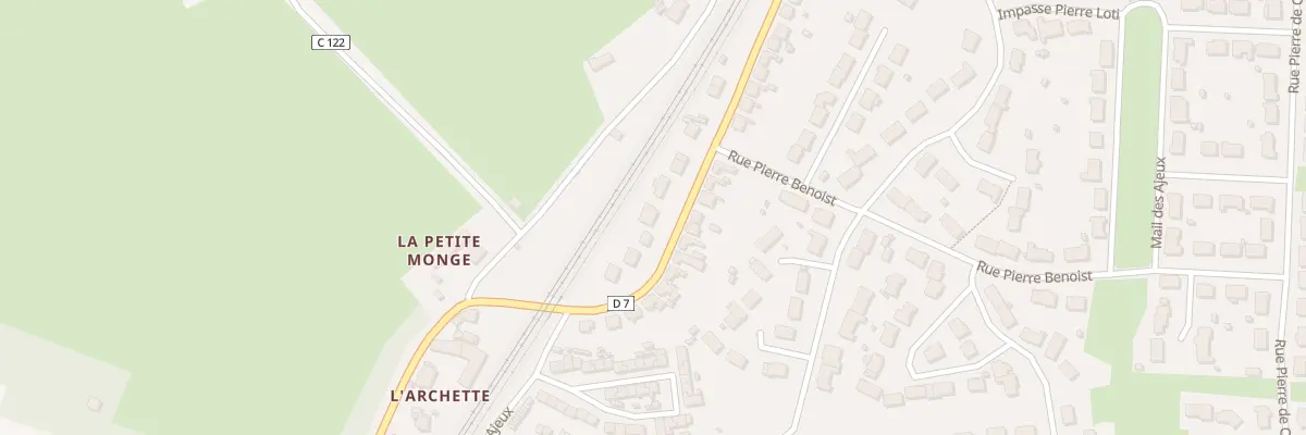 Plan du 54 Rue Marceau à La Ferté-Bernard
