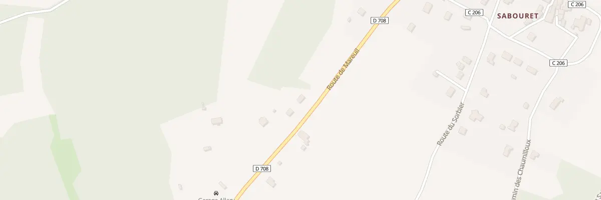 Plan du 956 Rte de Mareuil à Saint-Martial-de-Valette