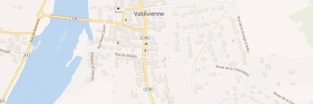 Plan du 9 Rte de la Chevrolière à Valdivienne