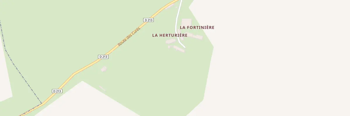 Plan du 13 La Fortiniere à Corbon