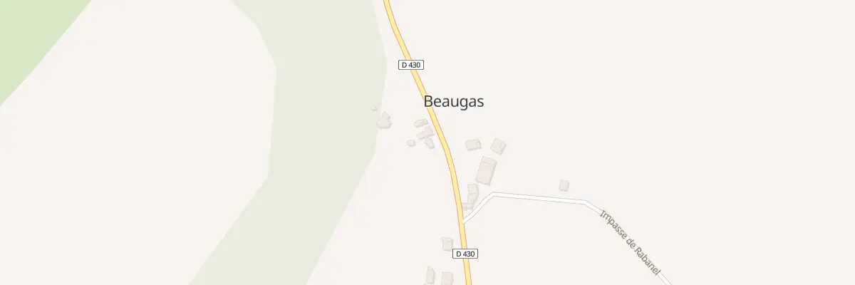 Plan du 1 Plaine de Soulodres à Beaugas