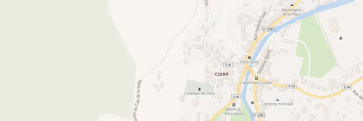 Plan du 4 Imp Cap de la Vielle à Cierp-Gaud