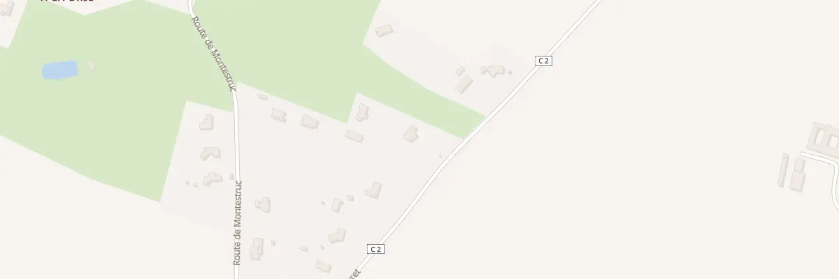 Plan du 935 Rte de Gavarret à Sainte-Christie