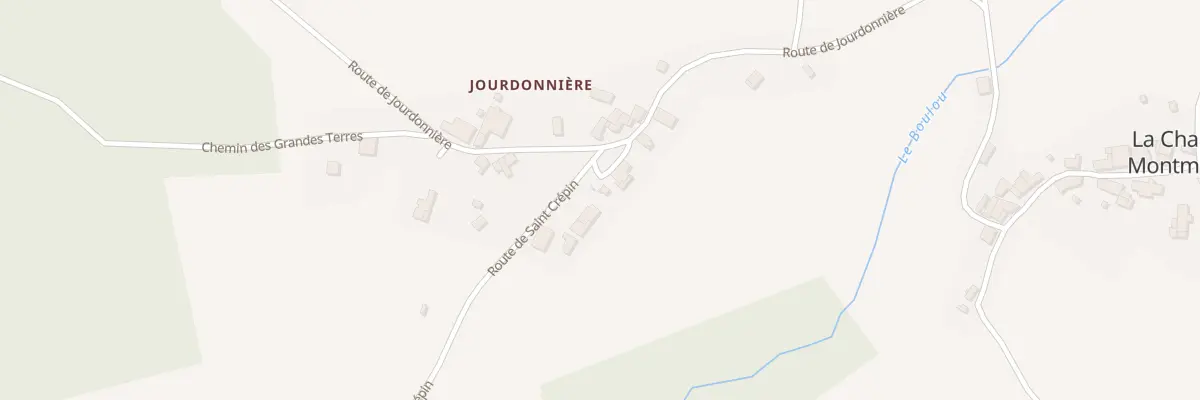 Plan du 40 Jourdonniere à La Chapelle-Montmoreau