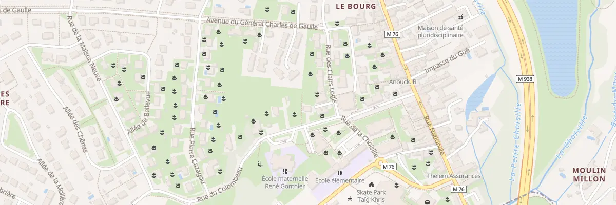 Plan du 21 Rue du Colombeau à La Membrolle-sur-Choisille