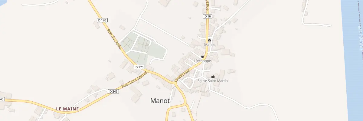 Plan du 11 Grand Rue à Manot