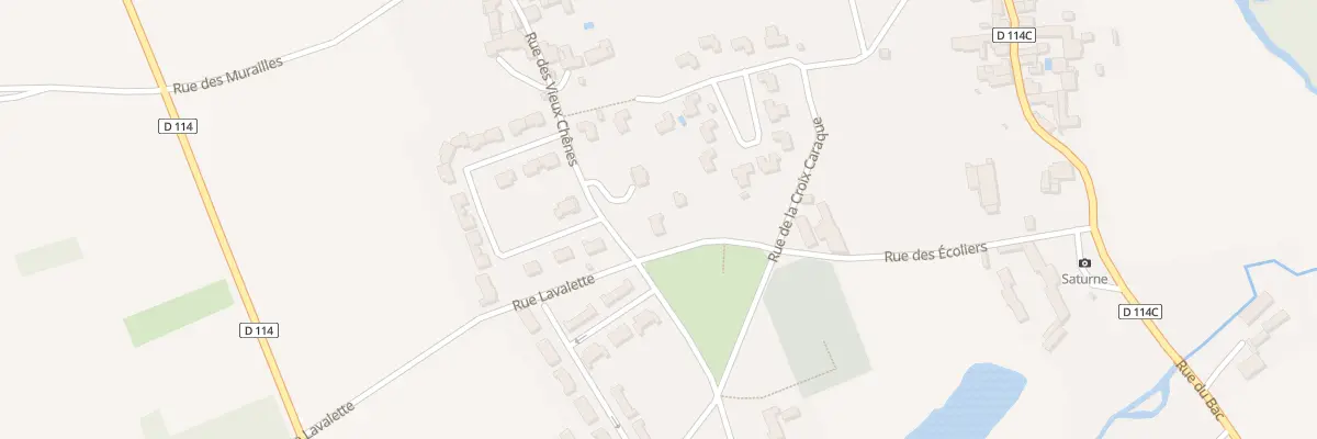Plan du 2 Rue des Vieux Chênes à Valdivienne