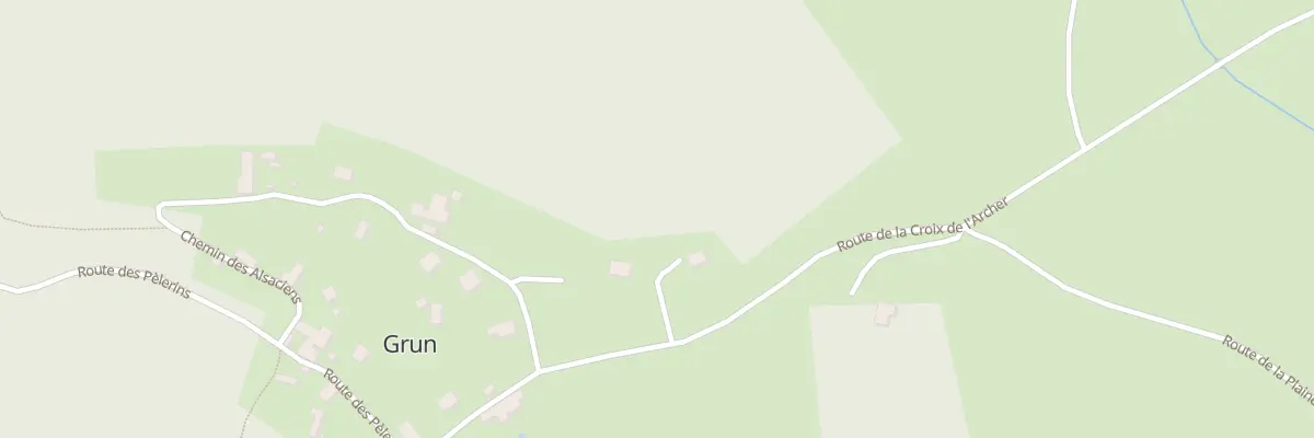 Plan du 87 Le Bourg à Grun-Bordas