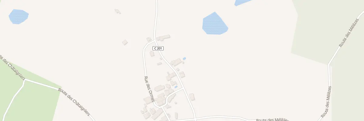 Plan du 261A Le Buisson à Busserolles