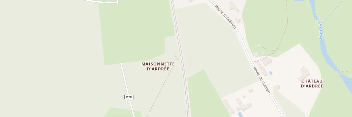 Plan du 207 Maisonnette d’Ardree à Saint-Antoine-du-Rocher