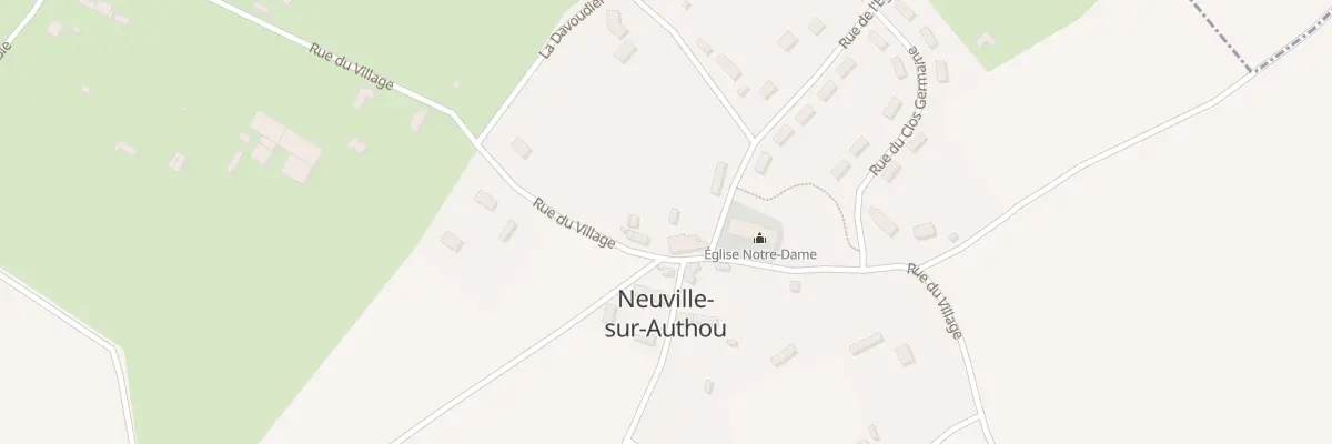 Plan du 6 Rue du Village à Neuville-sur-Authou