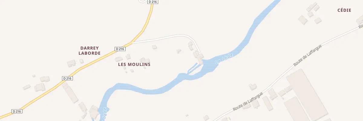 Plan du 6140 Les Moulins à Casseneuil