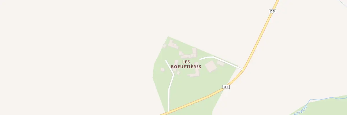 Plan du 2 Les Boeuftieres à Corbon
