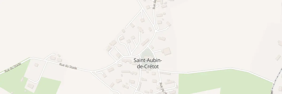 Plan du 16 Rue du Stade à Saint-Aubin-de-Crétot