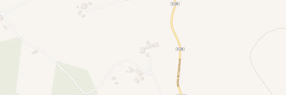 Plan du 1061 Rte de Cazeneuve à Sainte-Colombe-de-Villeneuve