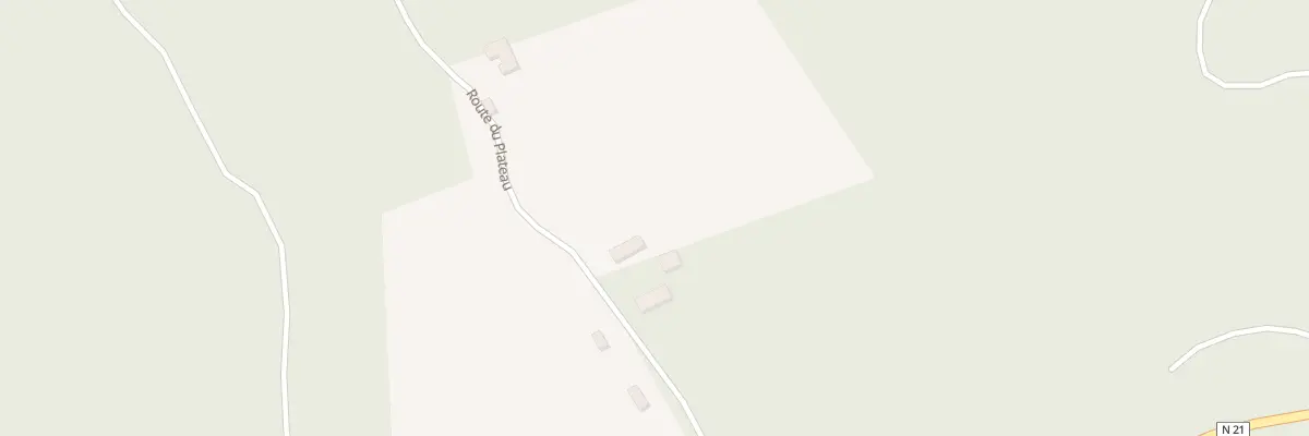 Plan du 480 Rte du Plateau à Grun-Bordas