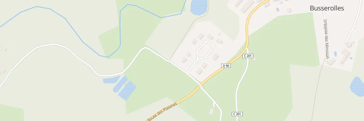 Plan du 9 Lot des Catalpas à Busserolles