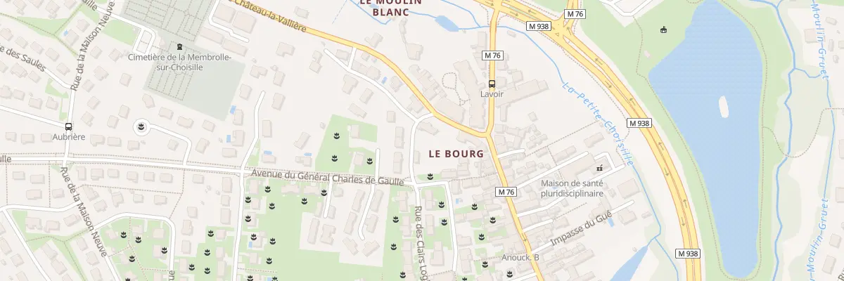 Plan du 2 Rue des Clairs Logis à La Membrolle-sur-Choisille
