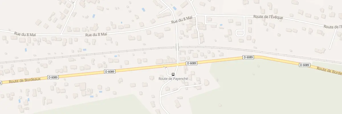 Plan du 152 Rte de Bordeaux à Marsac-sur-l’Isle