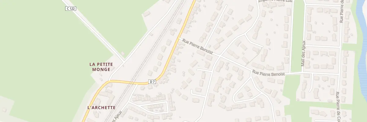 Plan du 103 Rue Marceau à La Ferté-Bernard