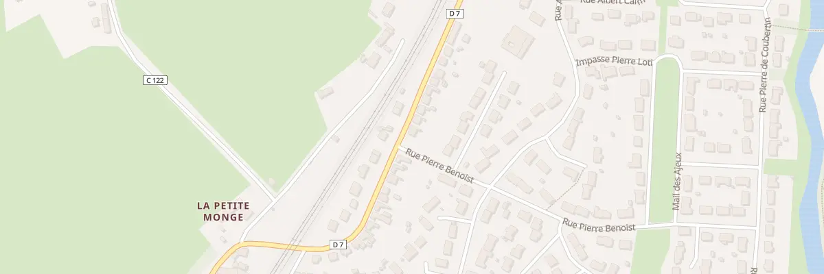 Plan du 93 Rue Marceau à La Ferté-Bernard