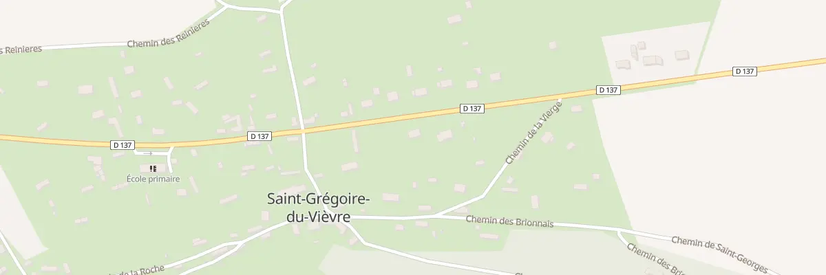 Plan du 1369 Rte du Vievre à Saint-Grégoire-du-Vièvre