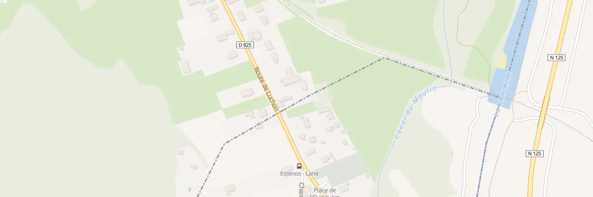 Plan du 1645 Rte de Luchon à Saléchan
