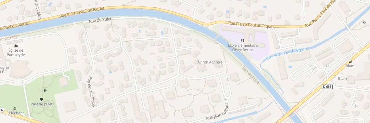 Plan du 18 Rue de Mamène à Agen