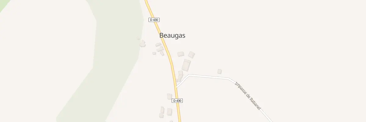 Plan du 723 Rte de Soulodres à Beaugas