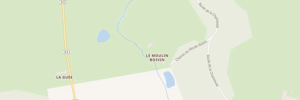 Plan du 92A Le Moulin Boivin à Feings